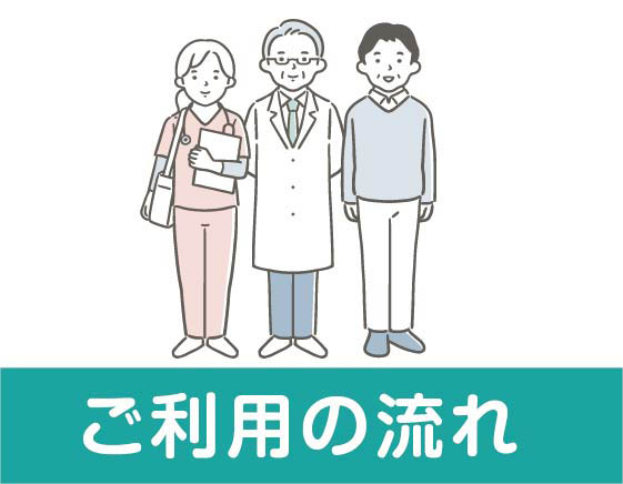 訪問看護ステーションENNEご利用の流れ